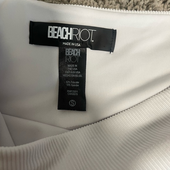 Beach Riot White One-Shoulder One Piece - Picture 10 of 12